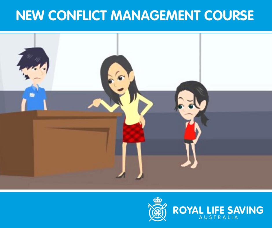 Royal Life Saving releases new online course on conflict management for aquatic industry professionals.