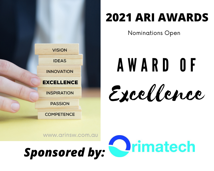 Nominations Open - Award of Excellence