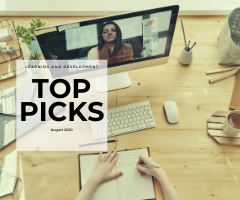 Our top Picks for Learning and Development for August 2020