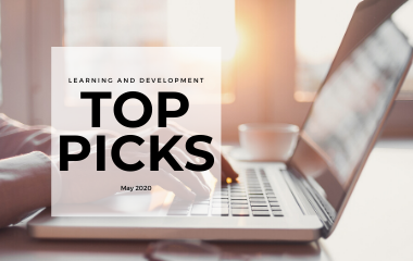 Our top picks for learning and development in May 2020.